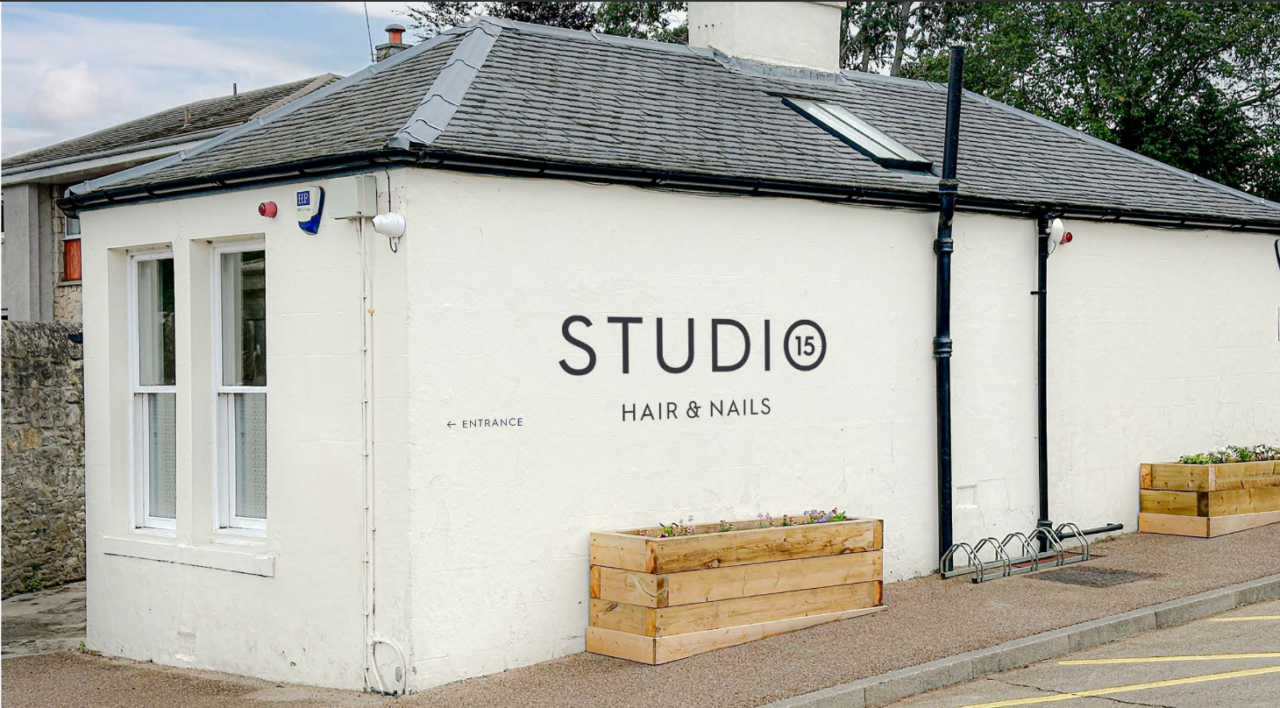 Exterior of Studio15 Hair & Nails