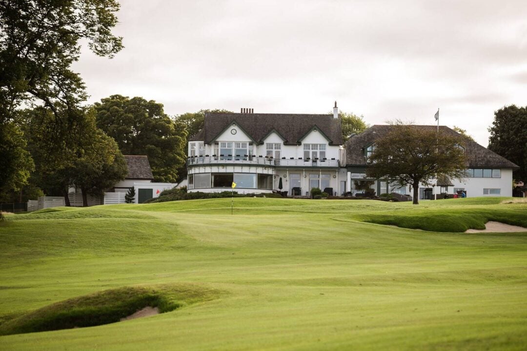 Club house of Bruntsfield Links Golfing Society