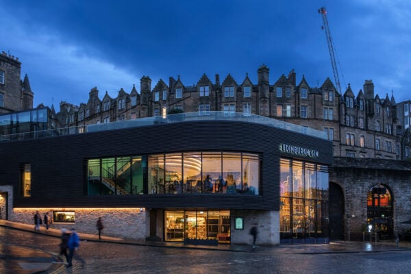 Exterior of Edinburgh Gin Distillery