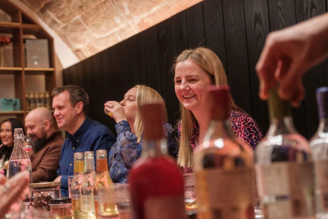 Group at Edinburgh Gin Tasting