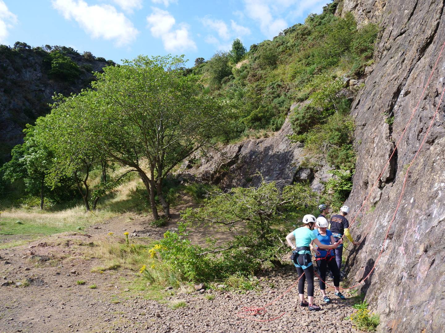 Group climbing in Edinburgh,© Height Club