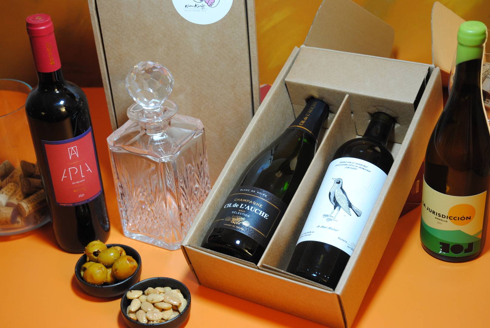 Wine gift box at WineKraft by Good Brothers