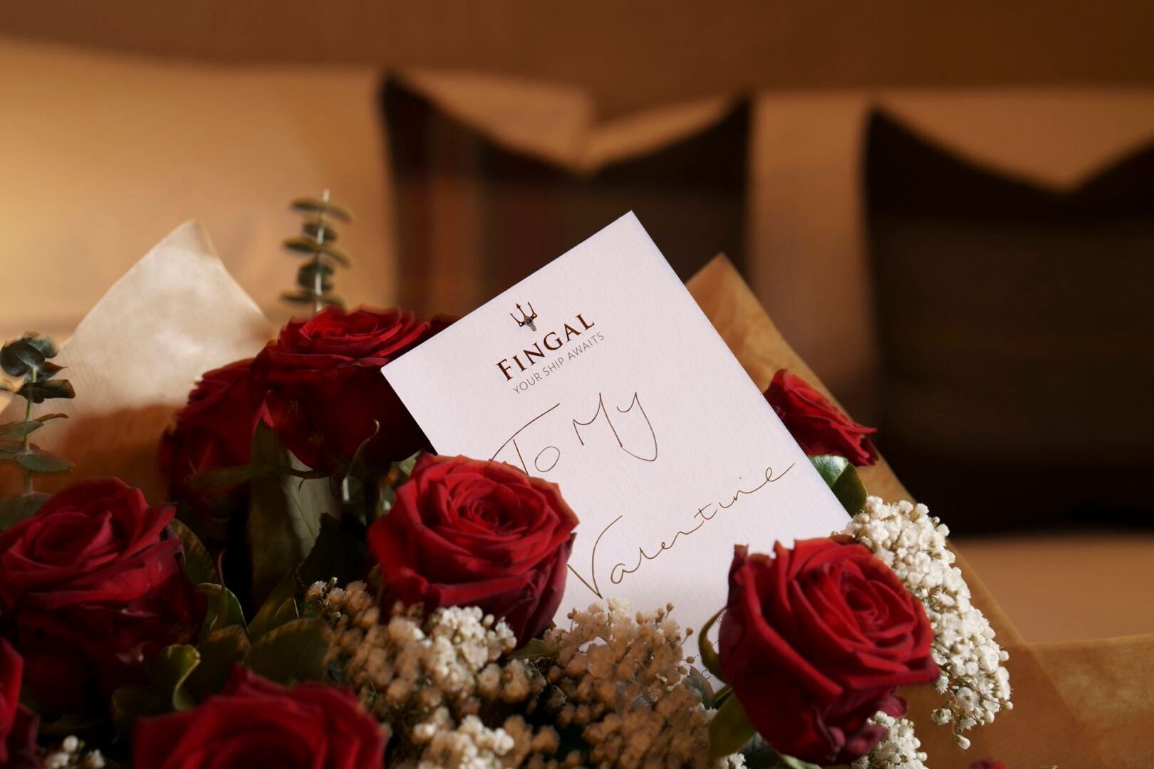 Valentine flowers at Fingal