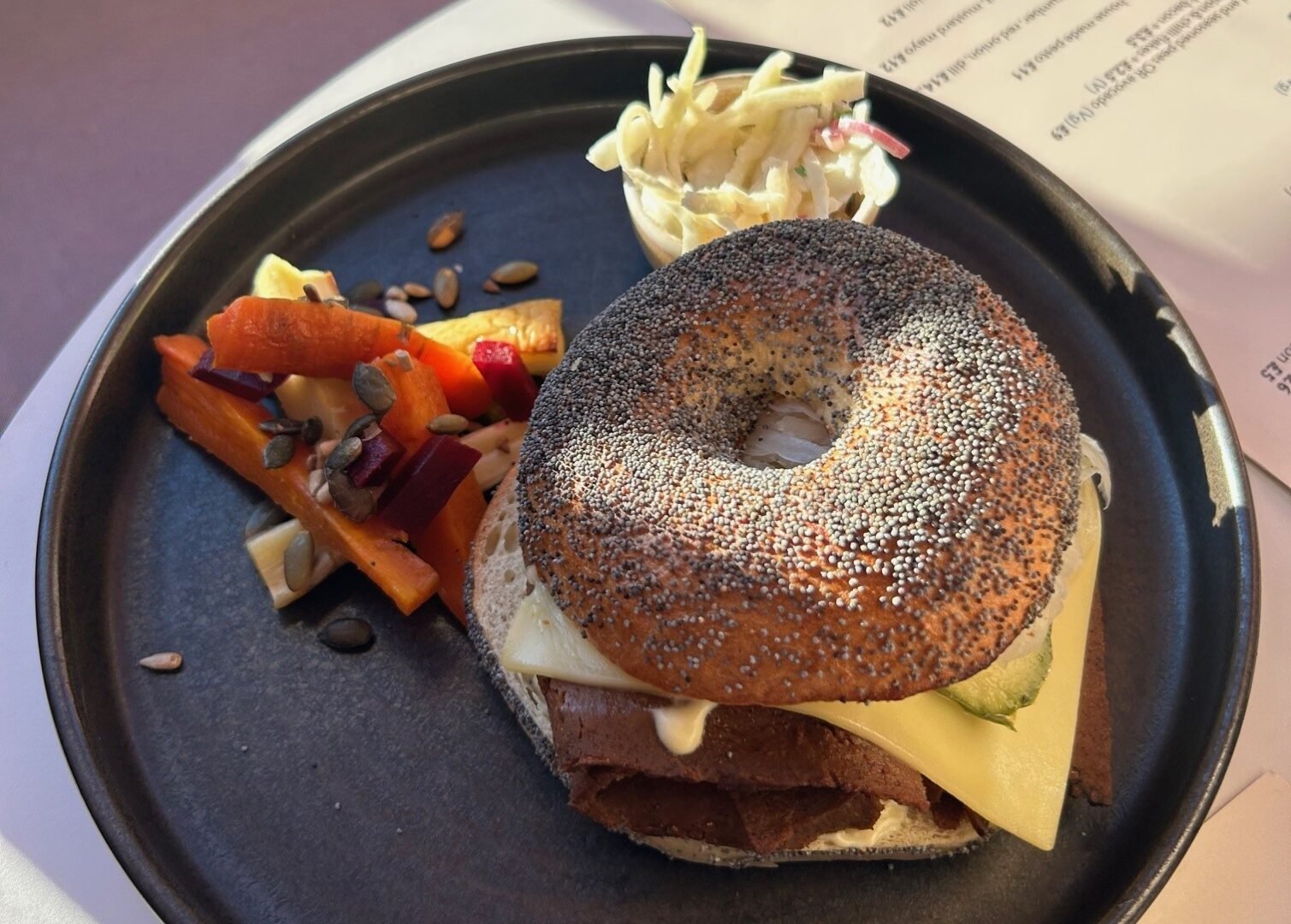 Bearded Baker Filled Bagel