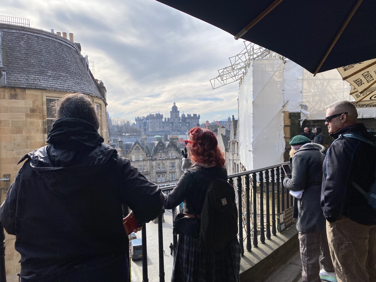 Walk the Old Town Guide above Victoria Street with Tour Group