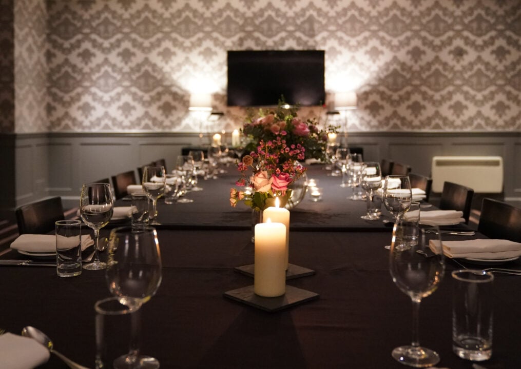 Malmaison Leith Private Dining Room