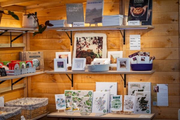 Artisan crafts for sale at Source Edinburgh - Tourist Information centre