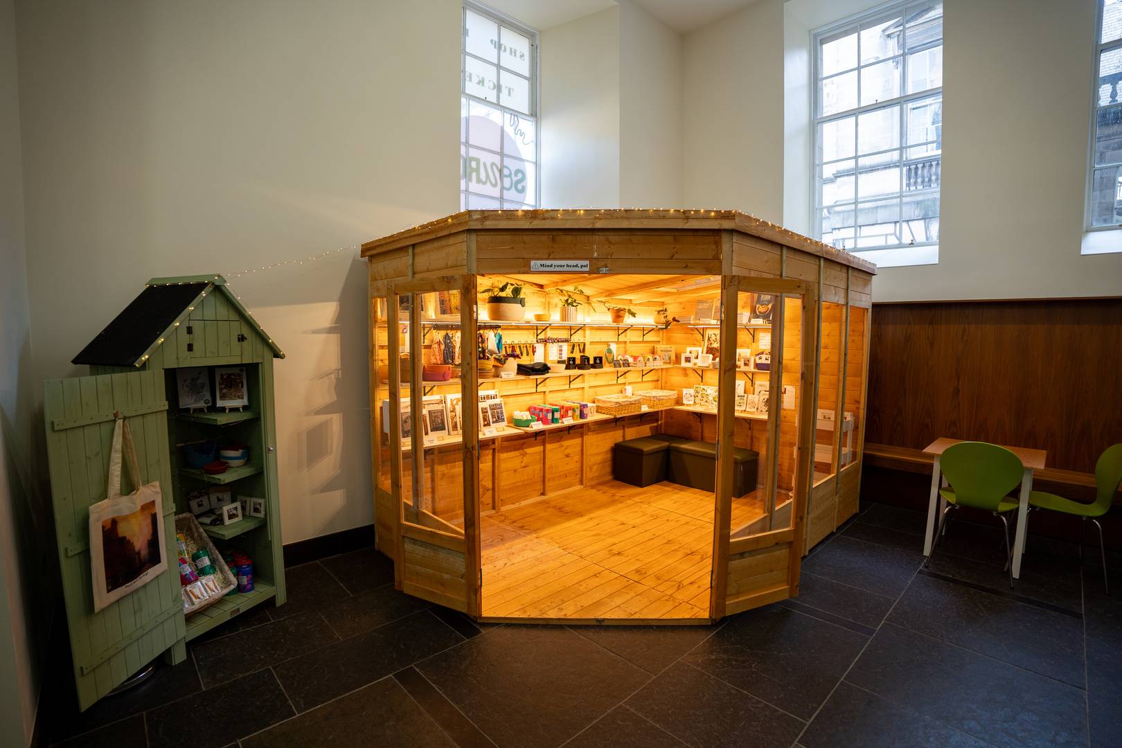 Shopping hub of artisan crafts at Source Edinburgh - Tourist Information centre