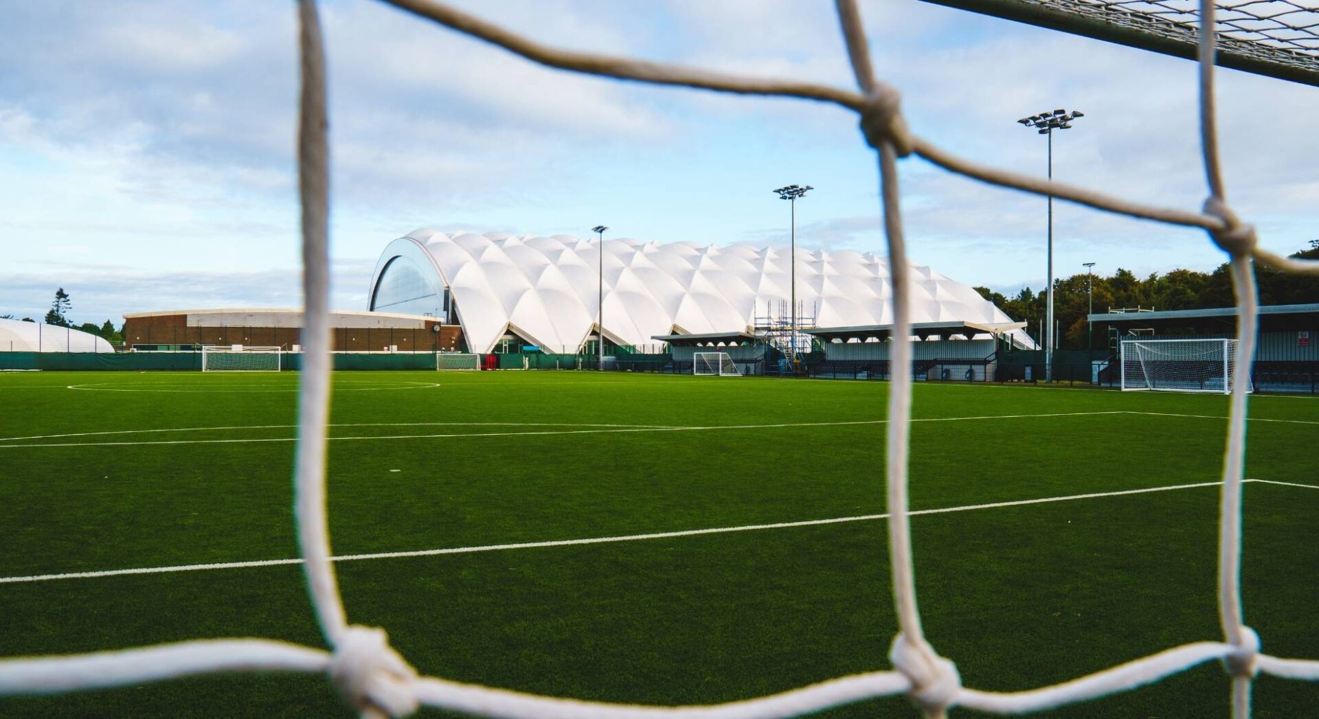 Oriam External Roof from Outdoor Synthetic,© Oriam