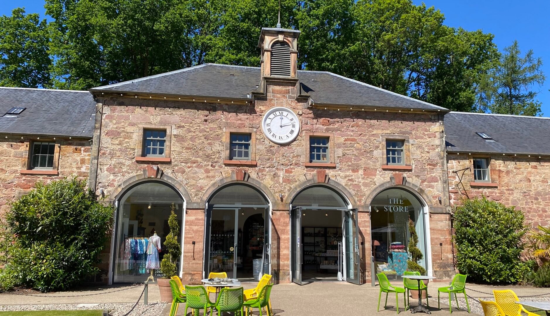 Restoration Yard at Dalkeith Country Park