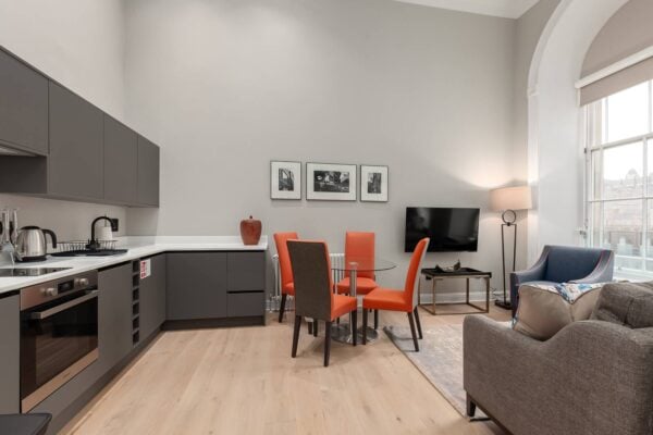 Destiny Scotland Apartments kitchen area,© Destiny Scotland