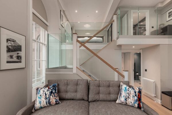 Destiny Scotland Apartments stairs to bedroom,© Destiny Scotland