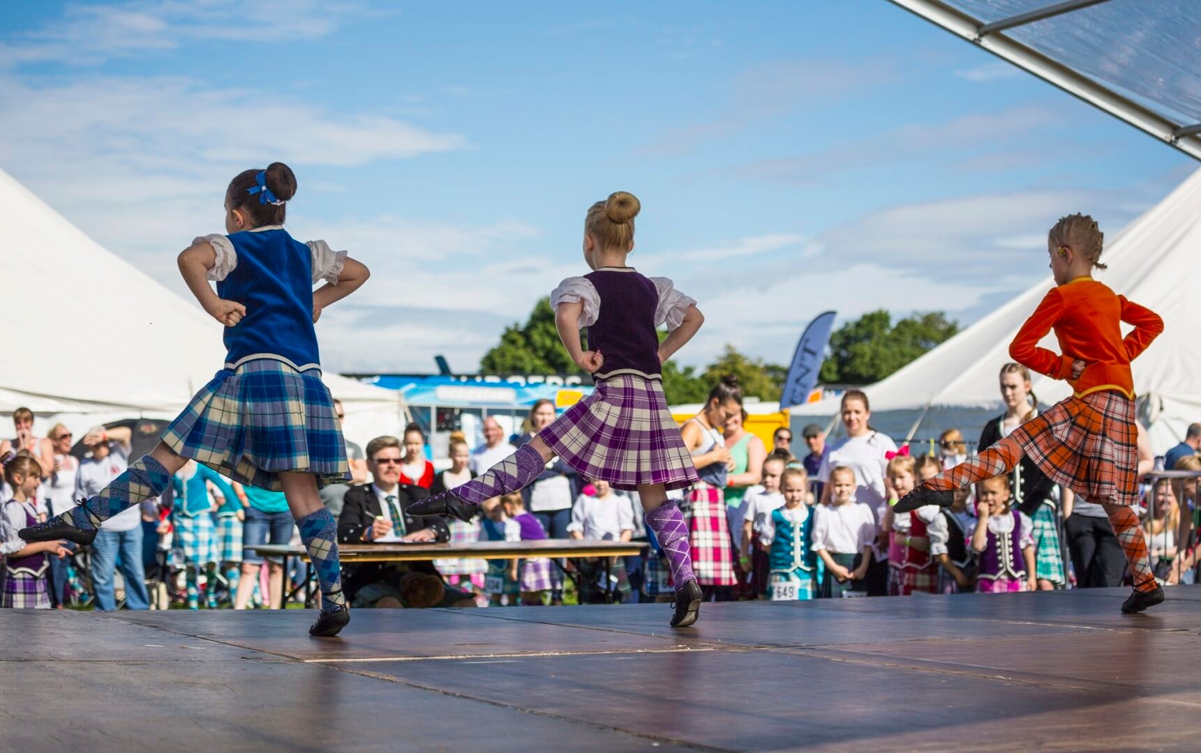Highland Dancers at the North Berwick Highland Games