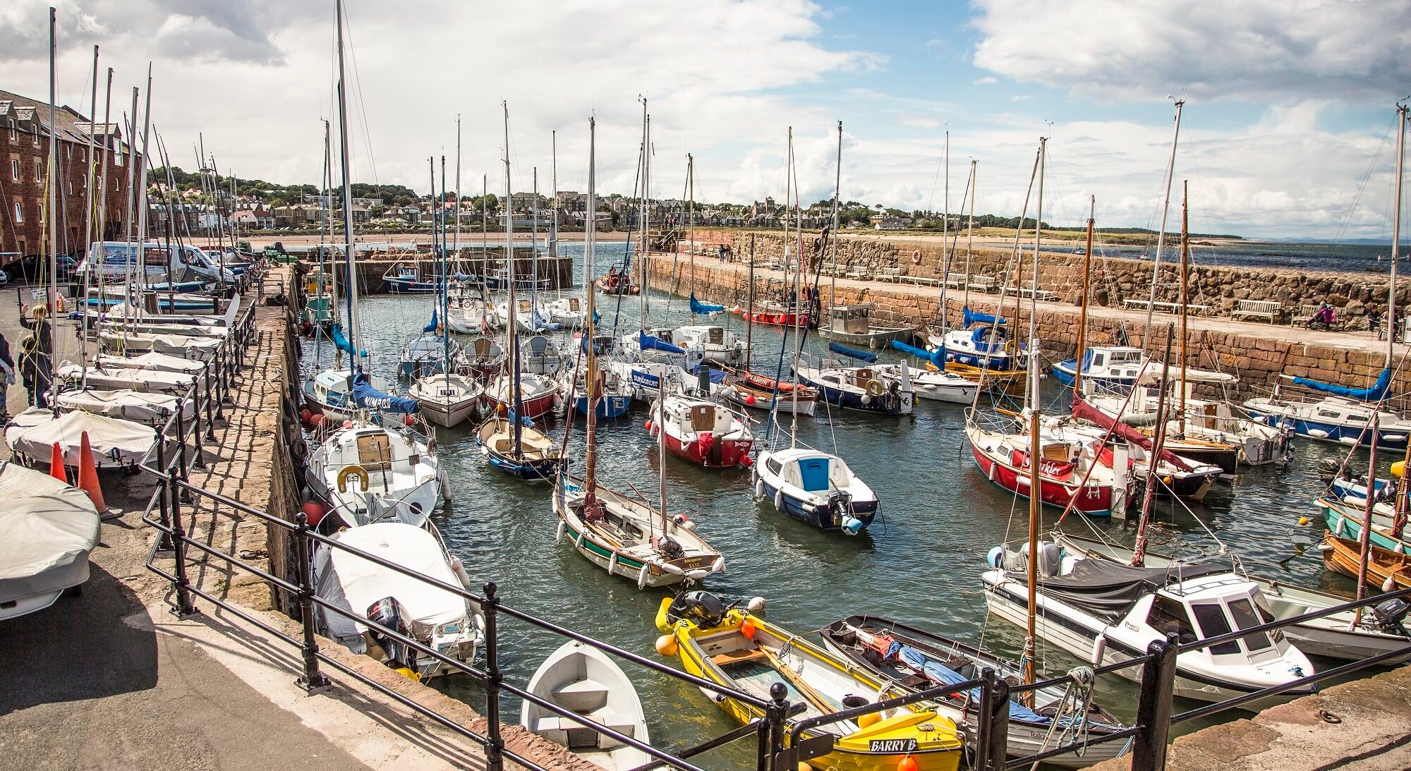 A view of North Berwick Harbour