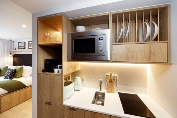 Wilde apartments kitchen