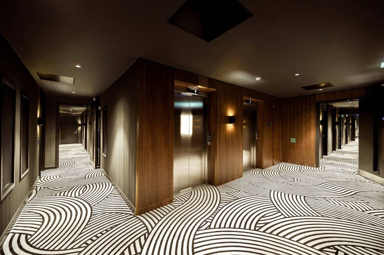 Wilde apartments hall and lift area