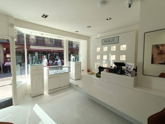 Kolié Fine Jewellery interior