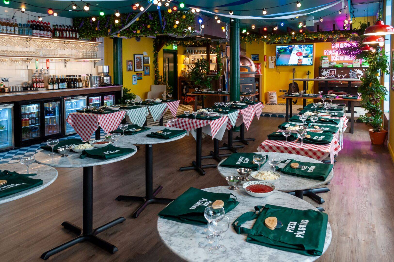 Pizza Pilgrims Interior