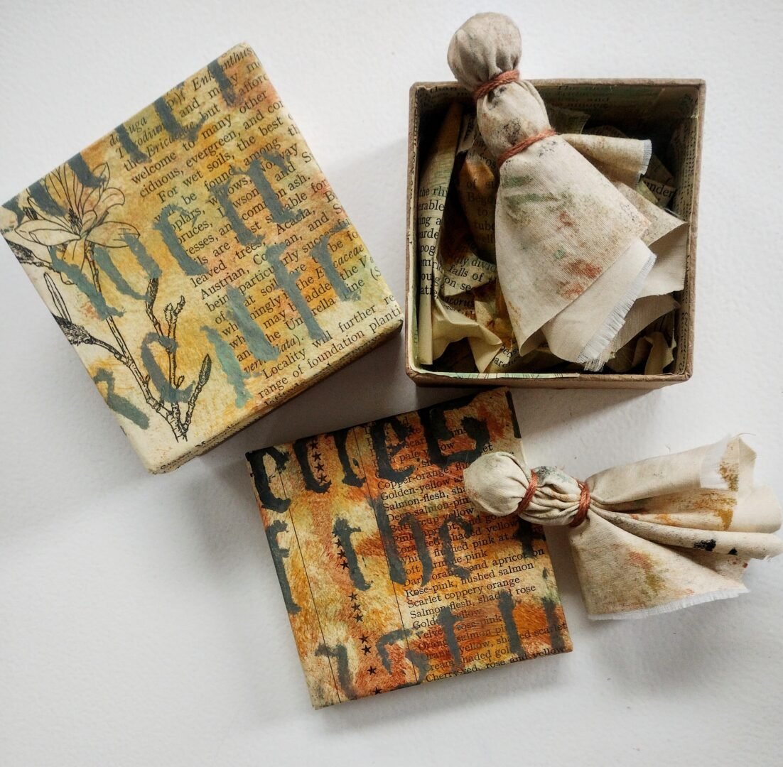 Coffin Dolls made by Edinburgh Remakery