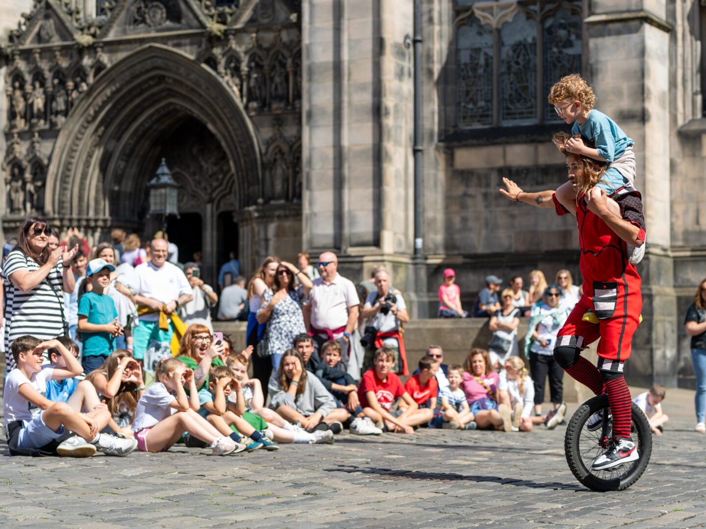 Street Performers at the Edinburgh Festival Fringe