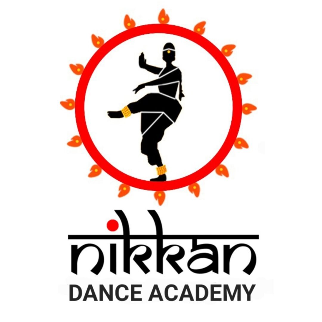 Nikkan Dance Academy logo of a silhouetted dancer surrounded by a circle of flames