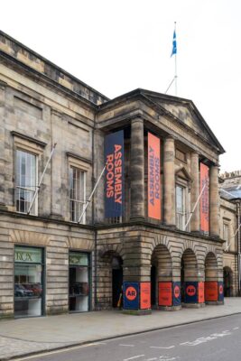 Exterior of assembly rooms