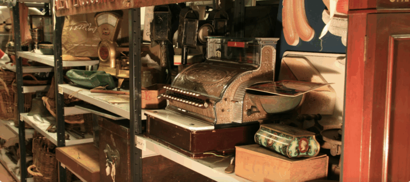 20th Century items as part of a collection in the centre