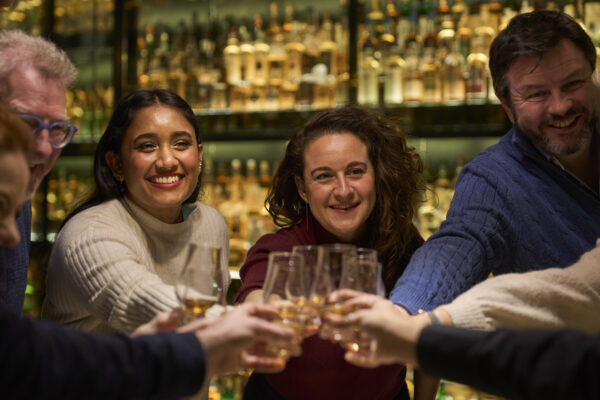 People doing Tasting in The Scotch Whisky Collection at the The Scotch Whisky Experience