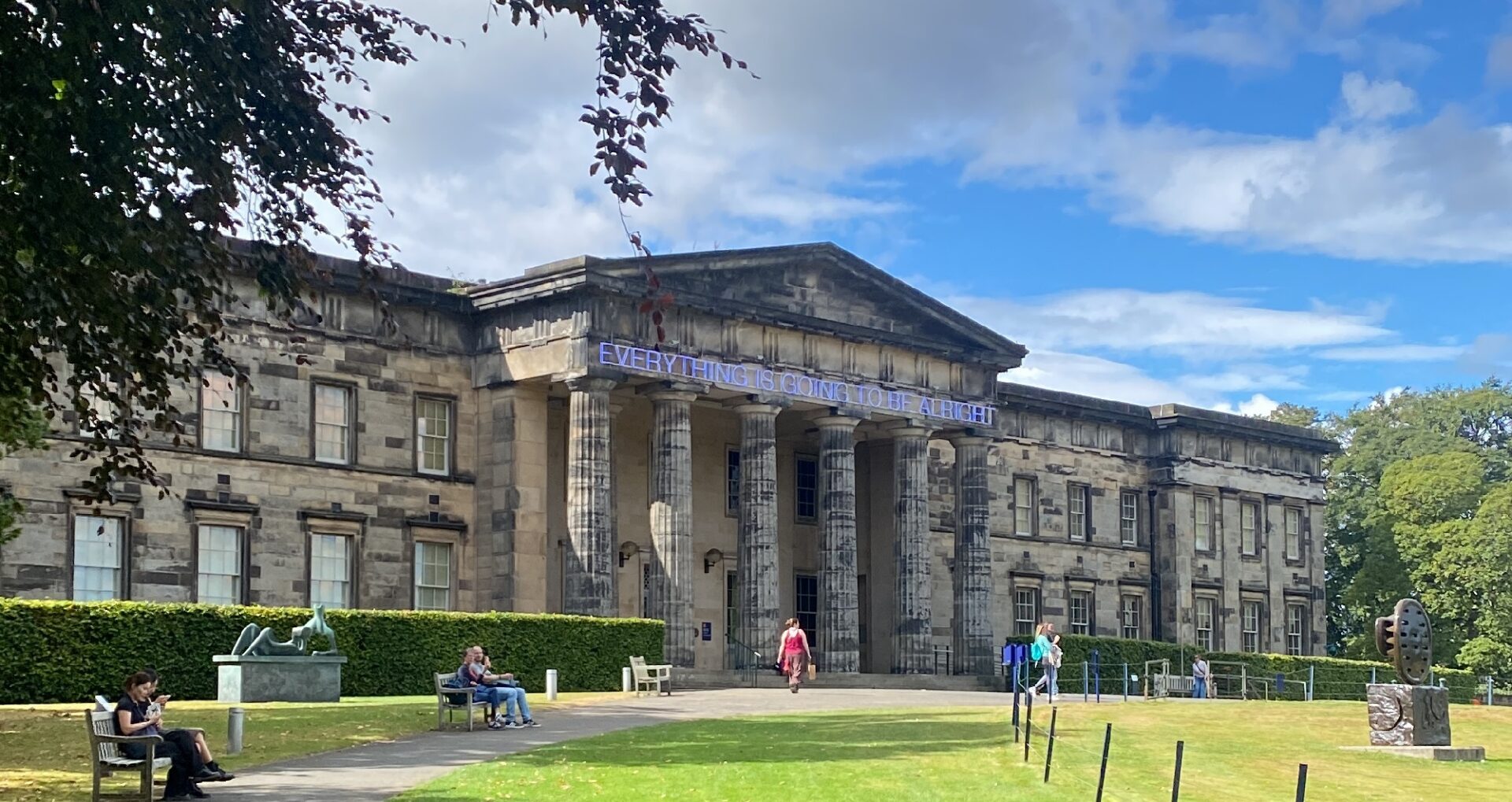 Exterior of the Modern National Gallery