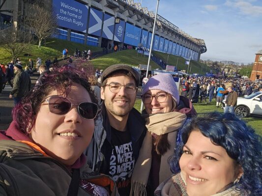 Edimburgo tour at Murrayfield