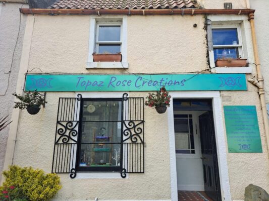 Exterior of Topaz Rose Creations
