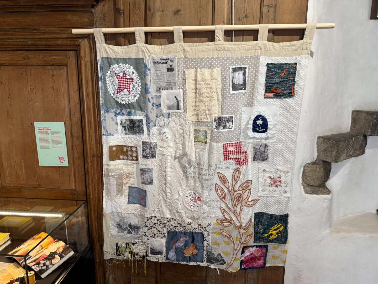 Display at Craft and Activism exhibition