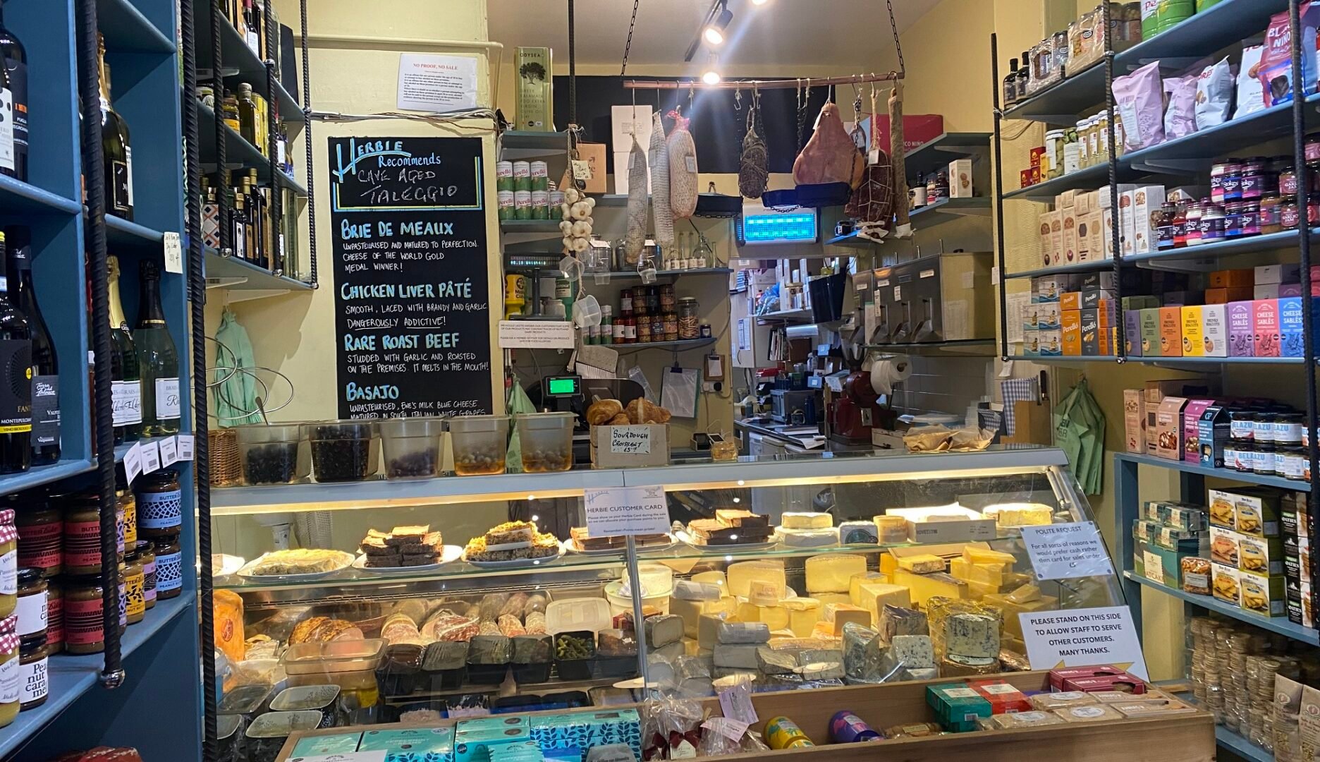 Herbie of Edinburgh interior