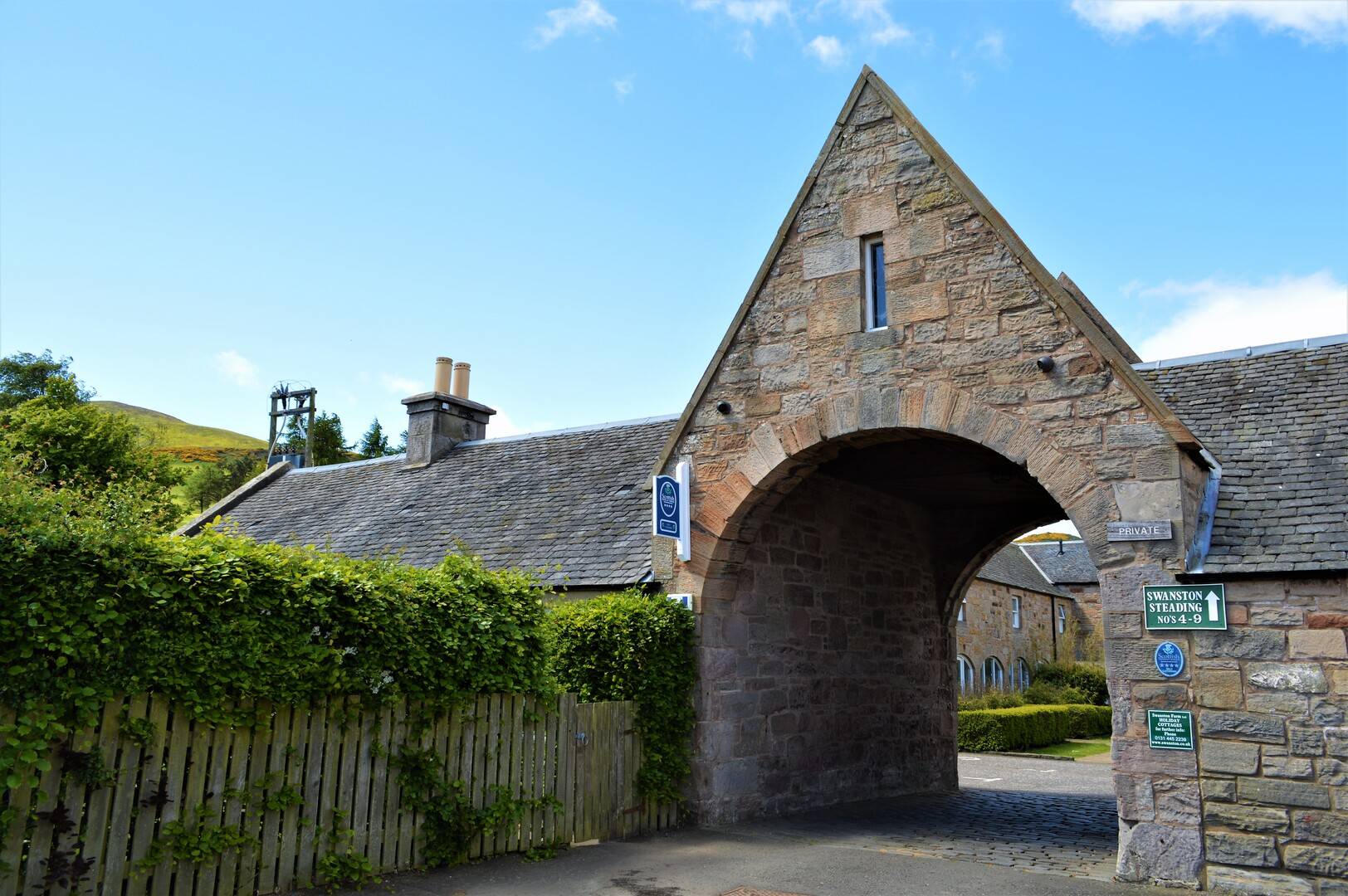 Exterior for accommodation at Swanston farm,© Swanston Farm Ltd