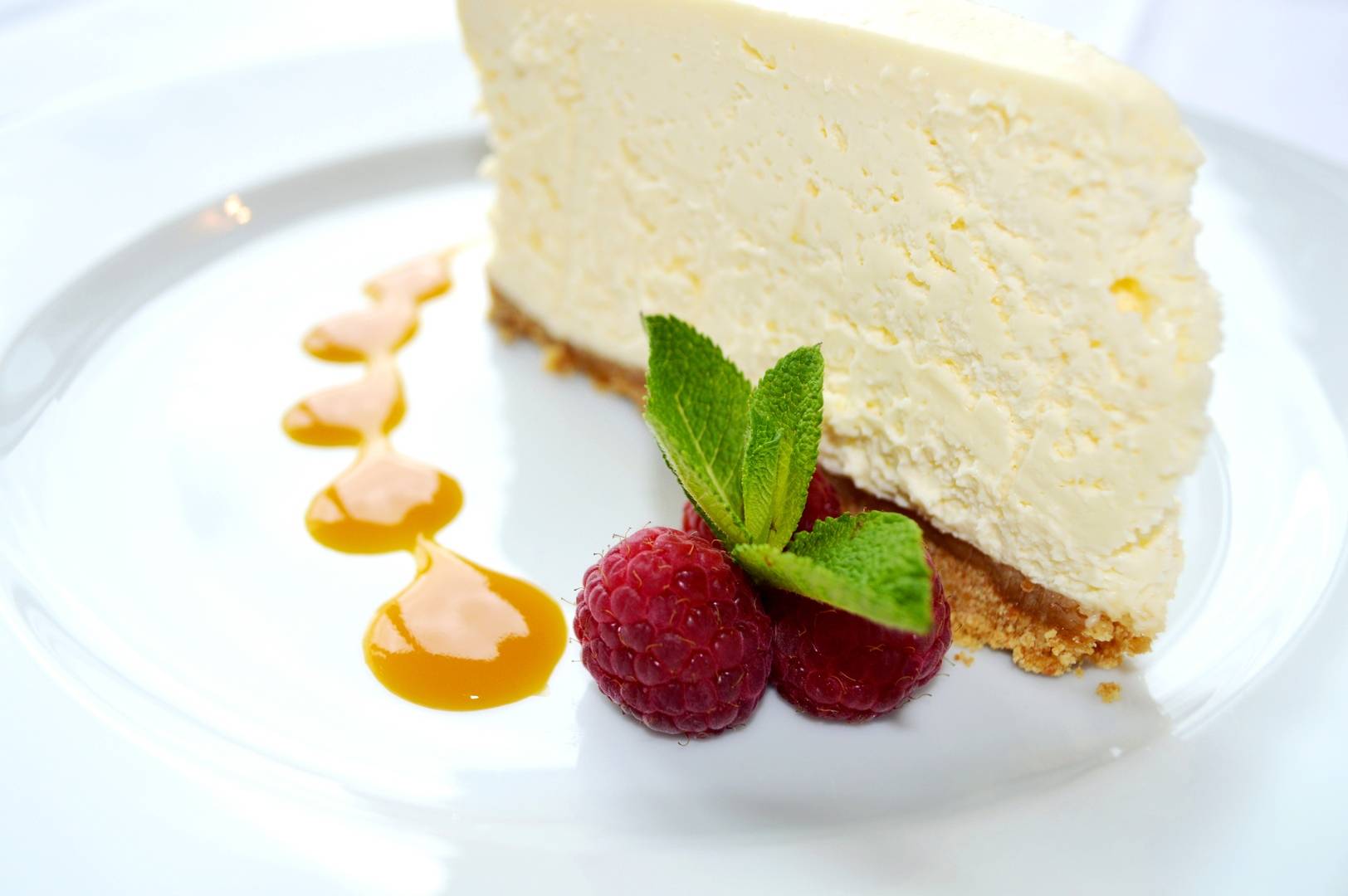 Cheesecake at Swanston Brasserie