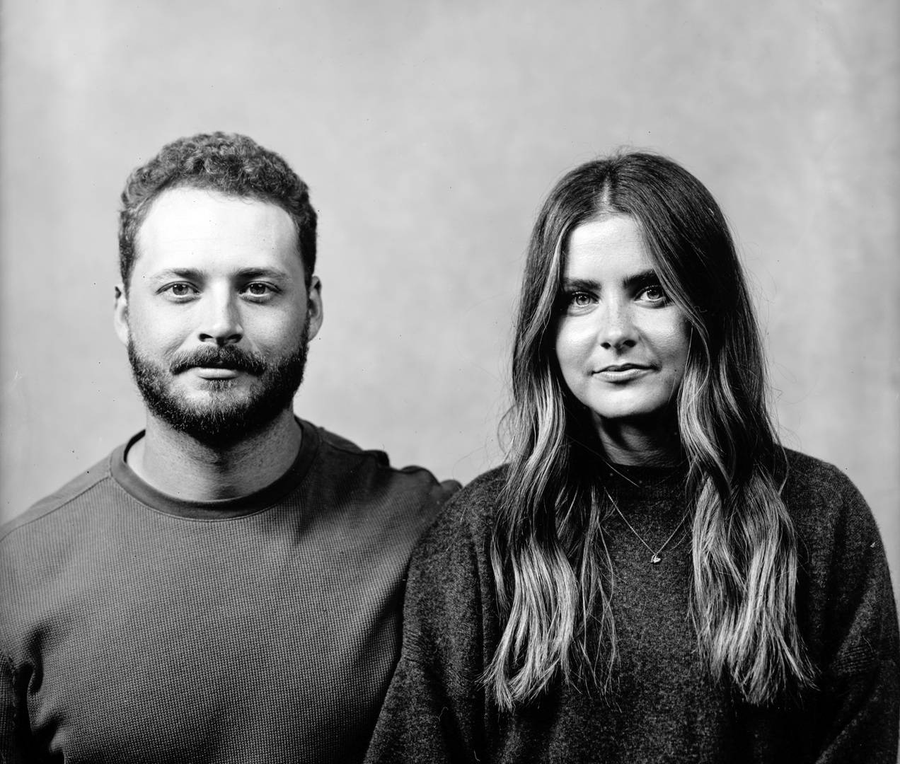 Portrait of a couple taken on glass,© Daniel Rannoch