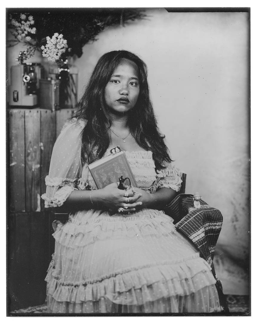 Tintype portrait,© Daniel Rannoch