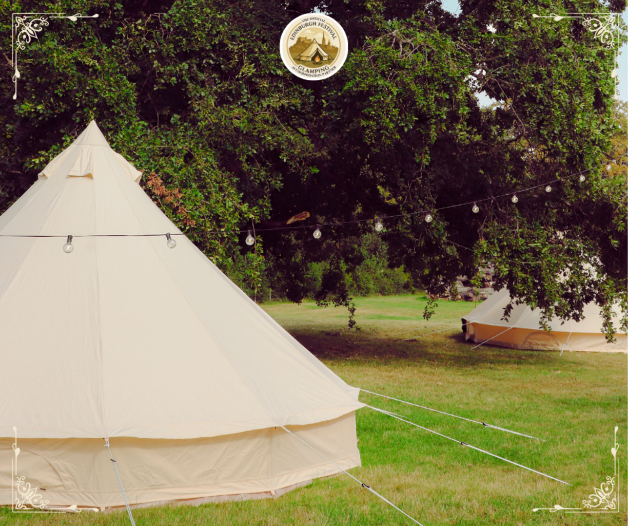 Bell Tents at Edinburgh Festival Glamping