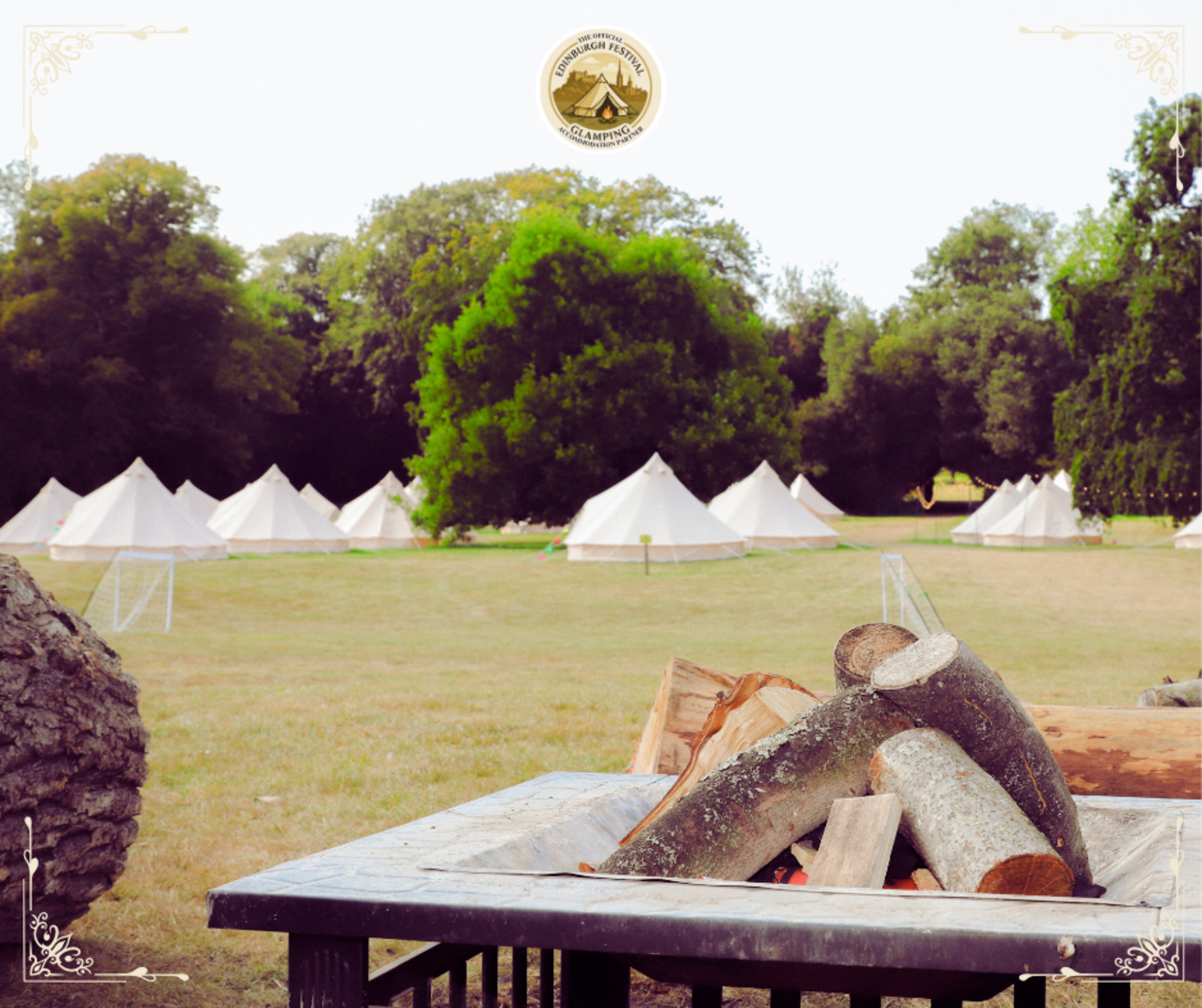Bell Tents at Edinburgh Festival Glamping