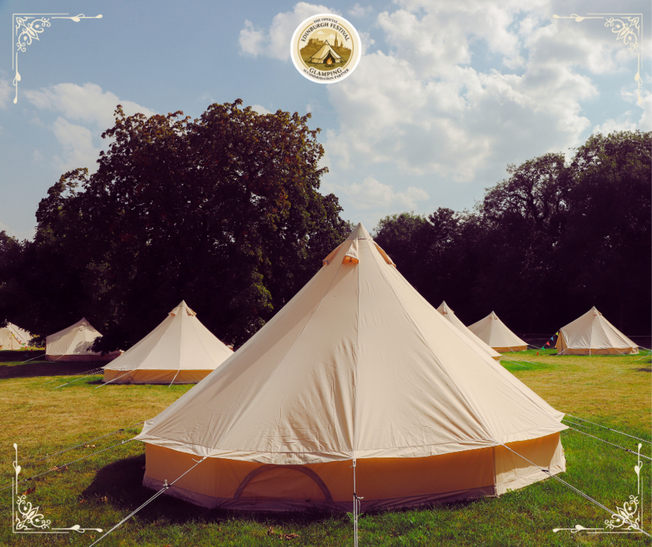 Bell Tents at Edinburgh Festival Glamping