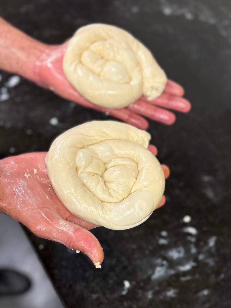Traditional börek, made in-house — hand-stretched dough, crafted with precision.