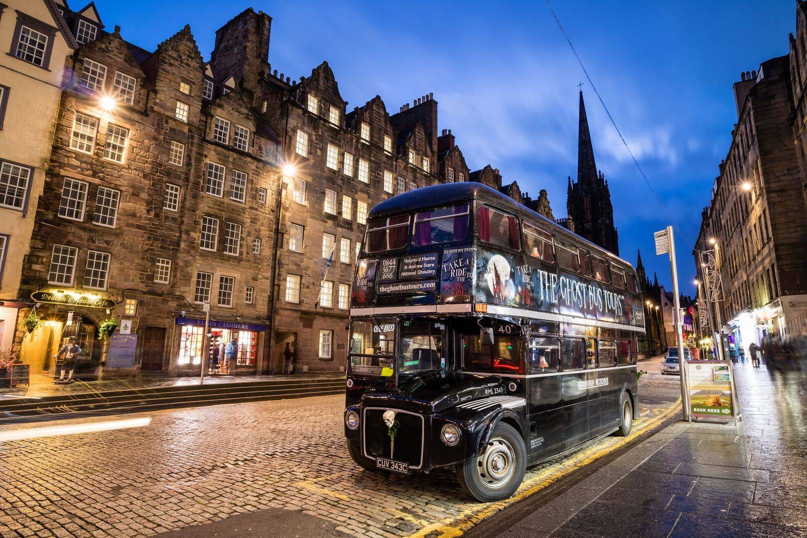 The Ghost Bus Tour on Royal Mile
