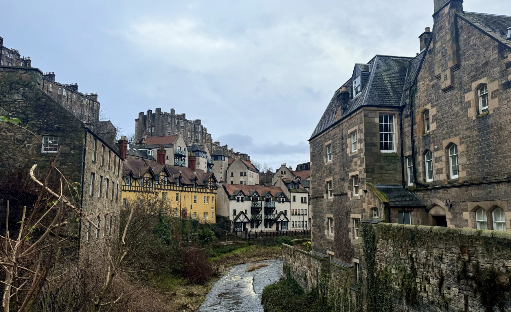 Water of Leith next to Dean Village