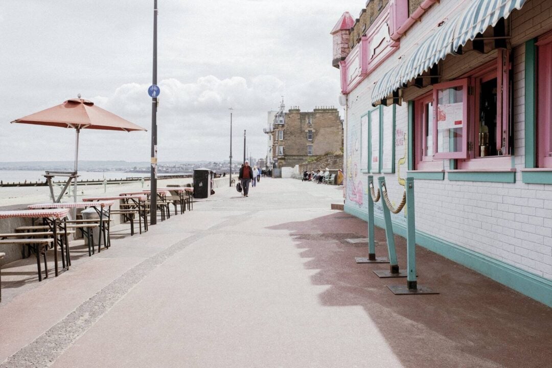 Civerinos on the promenade at Portobello beach,© Civerinos