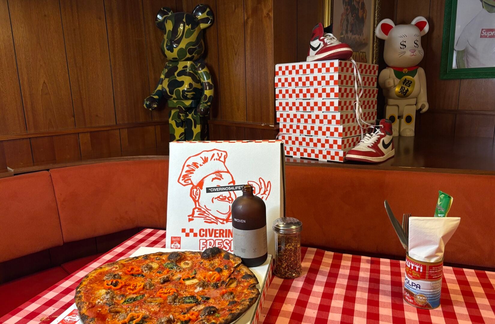 Pizza created by Civerinos for World Pizza day