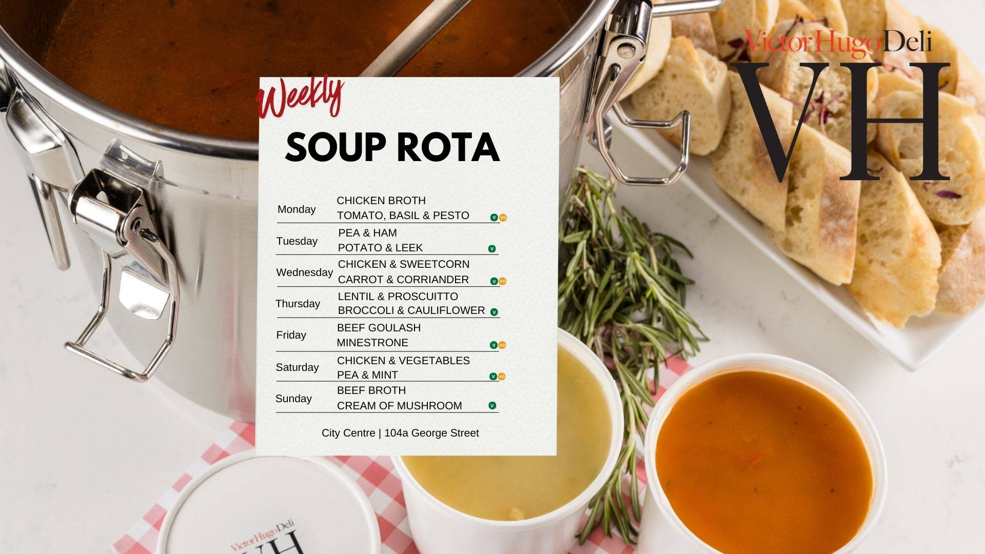 Weekly Soup Rota