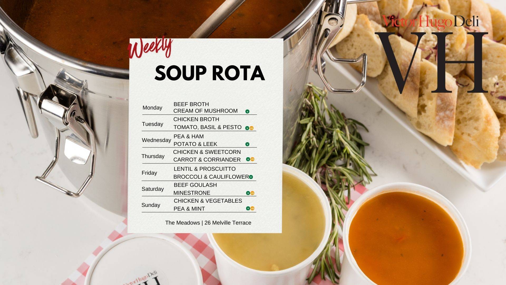 Weekly Soup Rota