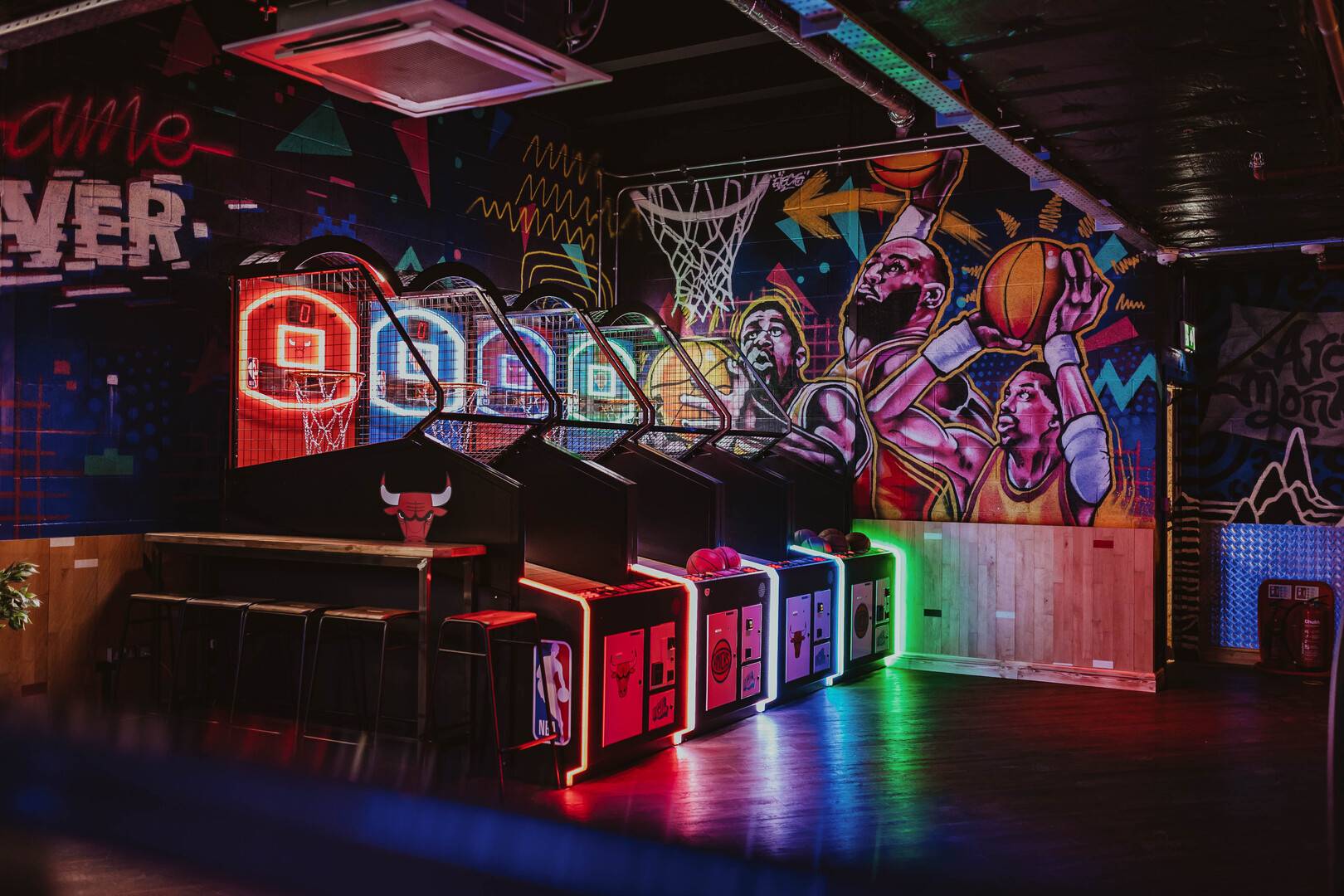 Basketball at Roxy Lanes