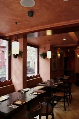 Window seat at Tamil Teru