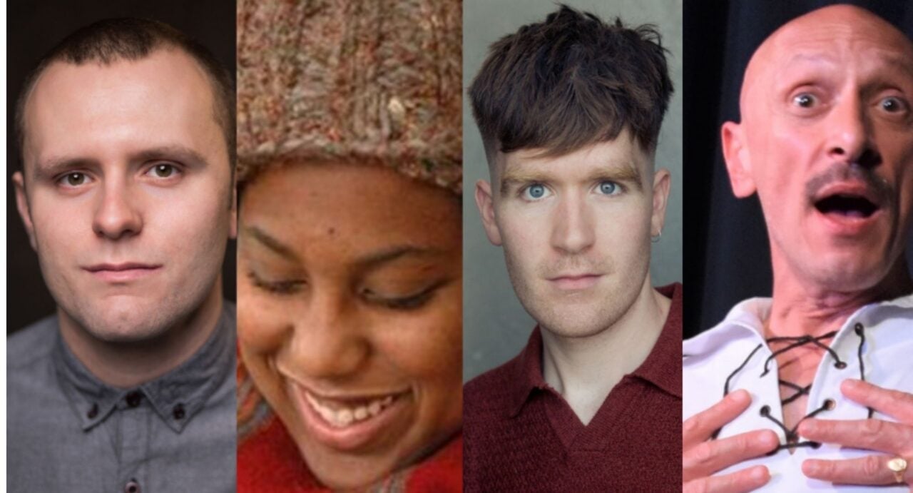 Portrait images of 4 people.